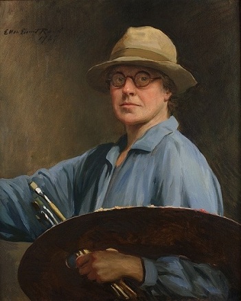 Self-Portrait  1927  by  Ellen  Emmett  Rand  1875-1941  National  Academy  Museum